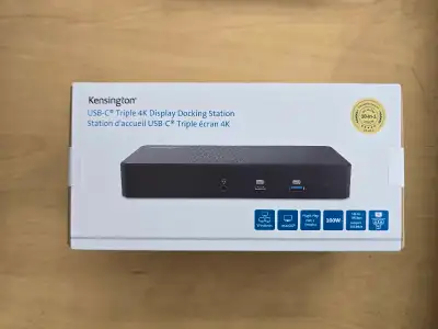 Kensington Docking Station - BNIB, View more