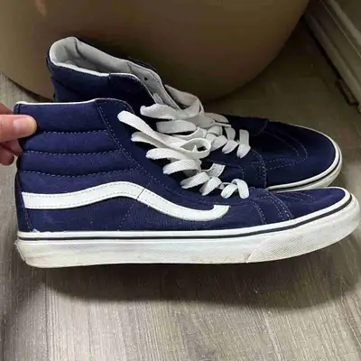 Navy Vans Size 10 Womens or 8.5 Men’s , View more