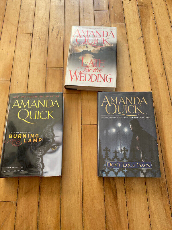 Hardcover Amanda Quick novels in Fiction in Cole Harbour