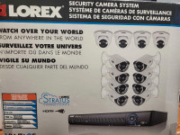 Systeme securité camera complet lorex 12 cameras