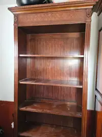 6 shelf book case