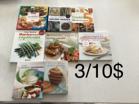 Livres de cuisine : 2 $ - 3 $ - 4 $ - 5 $ (St-Bruno)