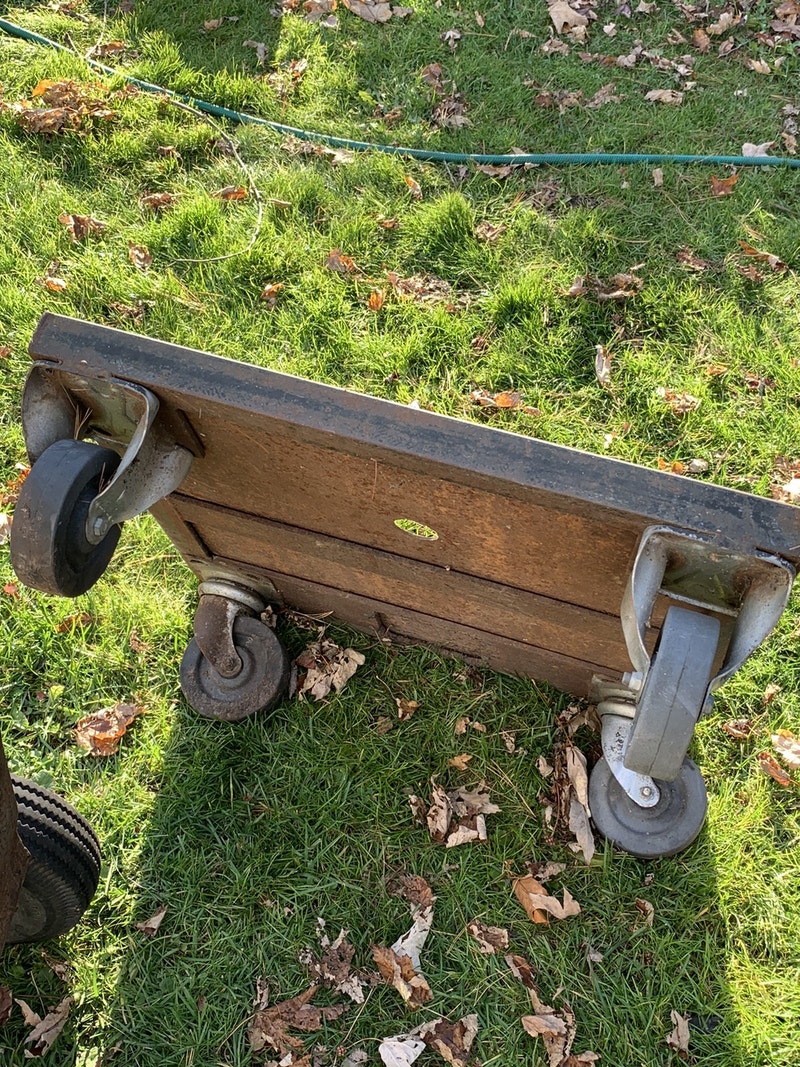 Dolly. Heavy duty dolly with wheels. Tool Storage & Benches