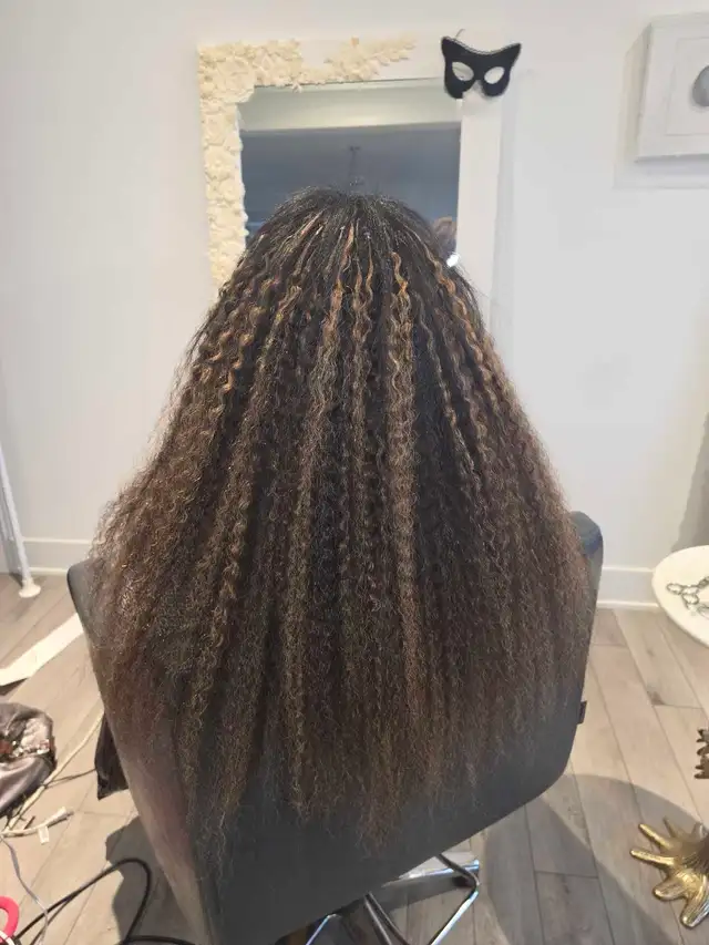 k-tip, nano, sew in hair extensions 