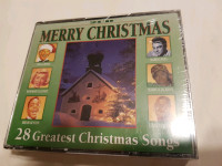 NEW SEALED 2 CD MERRY CHRISTMAS 28 GREATEST SONGS