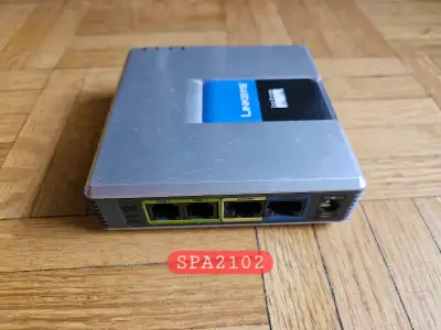 Unlocked VOIP Adapters Cisco Linksys SPA2102 SPA122 HT502, View more