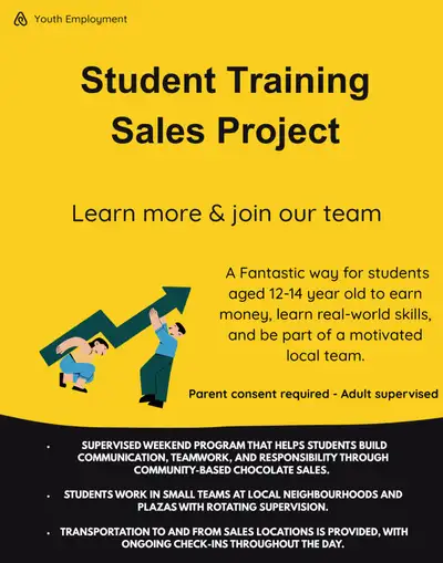 Student Training Sales Project , View more