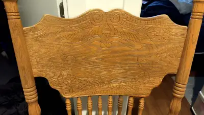 Rare Antique Wooden Armchair – Solid, Comfortable & Timeless, View more