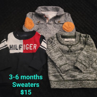 3-6 months  Sweaters