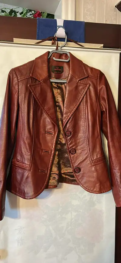 Danier Italy leather jacket, XS, View more
