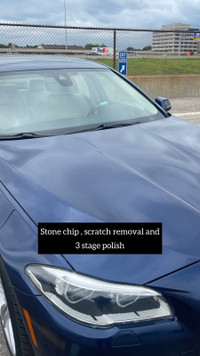 Stone chip removal
