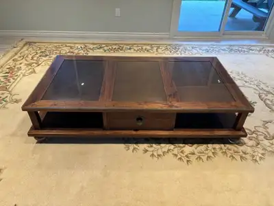 Copper inlay Coffee Table, View more