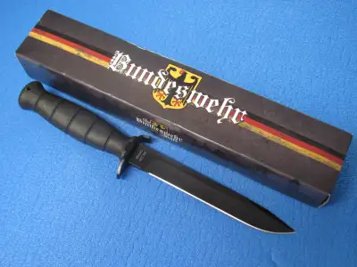 $60 Fixed Blade Knife. Condition is "New". Blade material - Stainless Steel. Blade length - 16cm (6....