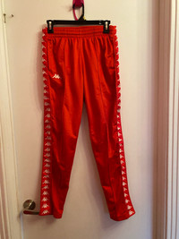 Kappa red pants Size 16 years