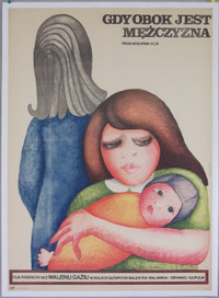 Original vintage Polish movie posters from 1970s, linen backed*