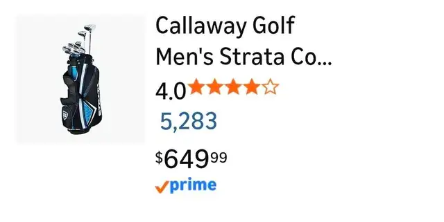 12 piece golf club set in Golf in Mississauga / Peel Region - Image 6