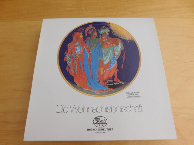 Vintage Hutschenreuther Collector Plate," Wise Men" in Arts & Collectibles in Kitchener / Waterloo - Image 3