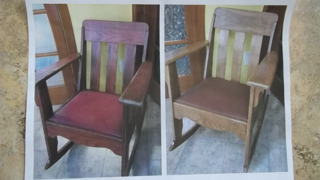 Chaise berçante dans Chaises, Fauteuils inclinables  à Trois-Rivières - Image 2