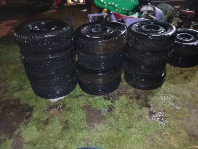 TITLE: BRAND NEW 16" Winter Tire & Rim Packages, 16" All-Seasons & Pair (5-Lug Steelies) DESCRIPTION...
