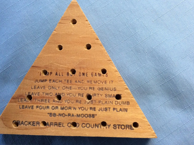Challenging COFFEE TABLE GAME/PUZZLE from Cracker Barrel -Fun! in Toys & Games in City of Toronto - Image 3