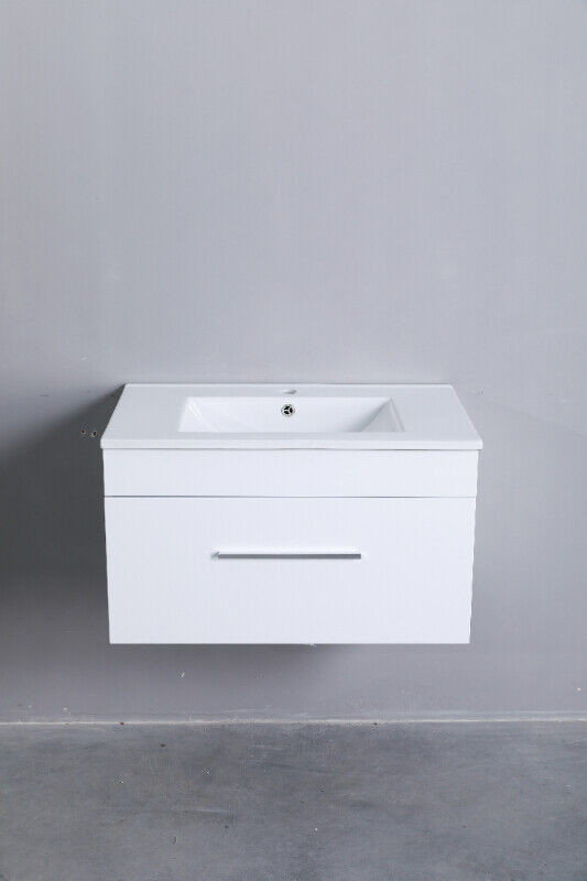 MDF Wall Mount Vanity With Top Mount Sink On Sale!! in Cabinets & Countertops in City of Toronto - Image 2