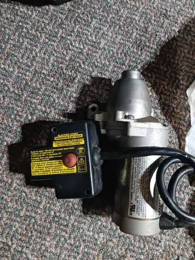Pulled from snowblower before parting the motor. Works great. 18 teeth 3" between center of mounting...