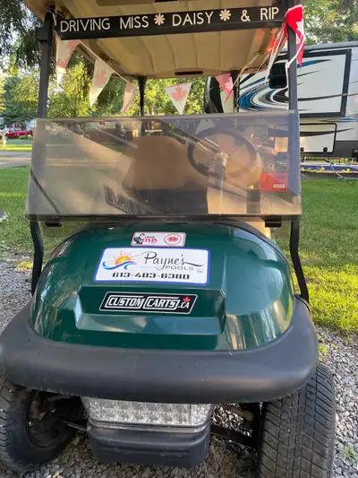 2016 Custom Carts golf cart in excellent condition. 48V electric, 6 new batteries 3 yrs ago. Comes w...