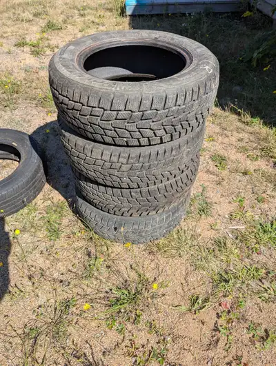 Winter tires. Size on picture