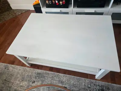 White Ikea Coffee Table, View more