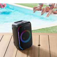 onn. Bluetooth Wireless Party Speaker with Multicolour LED Light