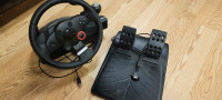 Logitech Driving Force Wheel and Pedals