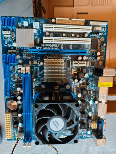 The AMD Phenom II X2 555 with Main Board, View more