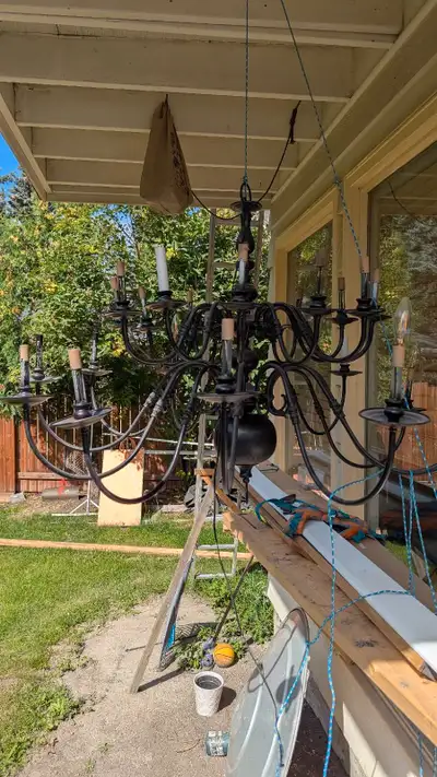 used chandelier , View more