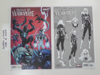 Death of the Venomverse #2, Bagley and Carratu Variants