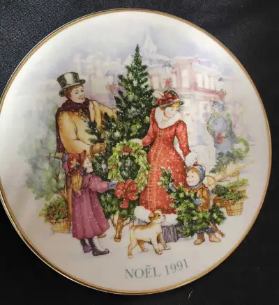 Avon 1991 Christmas Plate, View more