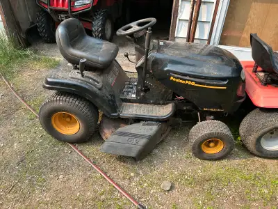 For Sale one riding lawnmower, View more