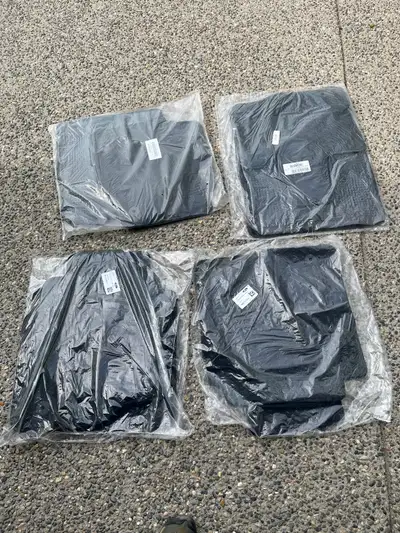 Four sets of new floor mats -- two for F150 (2025/2020) and two for F350 (2024/2020) plus a grill co...