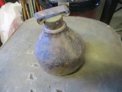 Priced for quick sale at $20.00... its 5 inches across x 5 1/4 inches tall in size...the part that t...