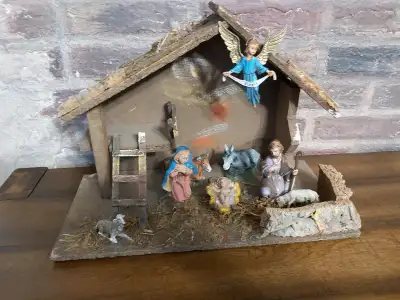 Crèche de Noël, made in Italie. , View more