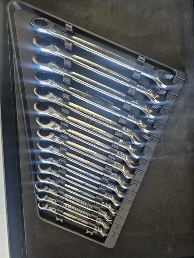 GearWrench Metric Ratcheting Wrench Set, View more