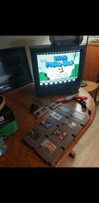 NES bundle with TV (optional)