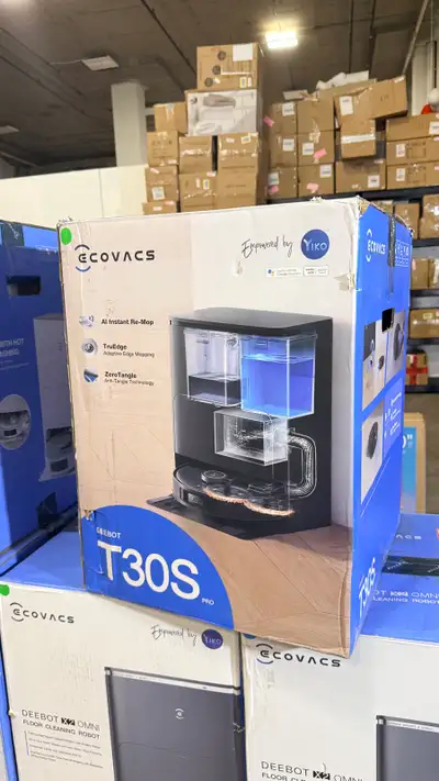 I'm offering a brand new ECOVACS DEEBOT T30S PRO Robot Vacuum and Mop, boasting a powerful 11000Pa s...