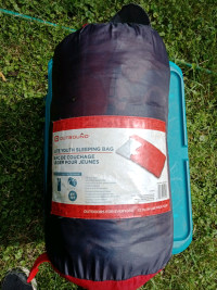 Lite Youth Sleeping Bag, 58" x 28", Compact, Easy To Use