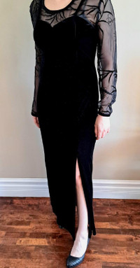 Chic beautiful black prom dress/Chic belle robe de bal noir