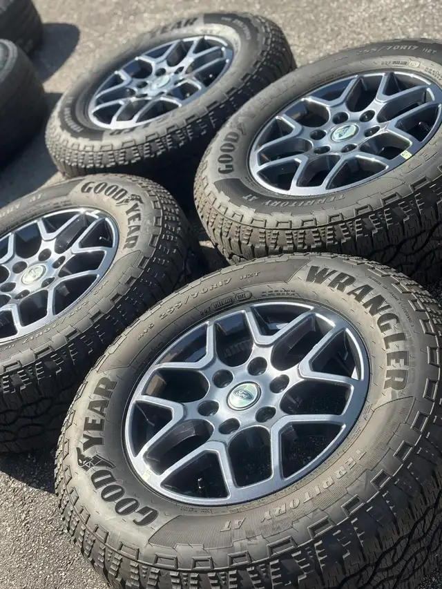 OEM 17”FORD Ranger/Bronco rims(6x139)+255/70/R17 Goodyear A/T in Tires & Rims in Oakville / Halton Region - Image 3