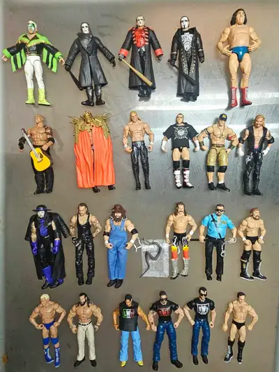 Mattel Elite Wrestling Figures WWE WWF NXT ECW WCW, View more