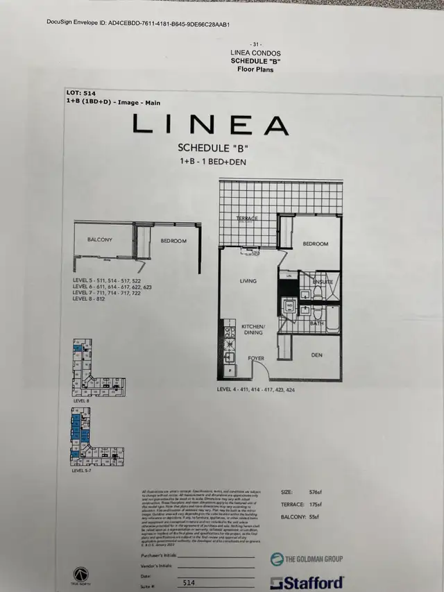 One Bed Plus Den- Assignment Sale in Condos for Sale in City of Toronto - Image 3