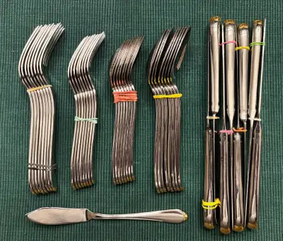 David Shaw Splendide Cutlery Set – Jasmine Pattern, View more