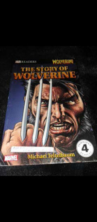 THE STORY OF WOLVERINE - DK READERS - BOOK