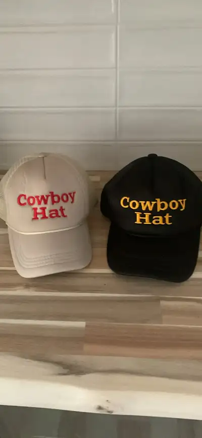 Cowboy hats, trucker hats, mesh, cap, ball cap, we wear, View more
